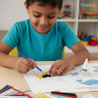 Paper Quilling Kit: All-in-One 3D Art & Craft Set for Kids & Beginners