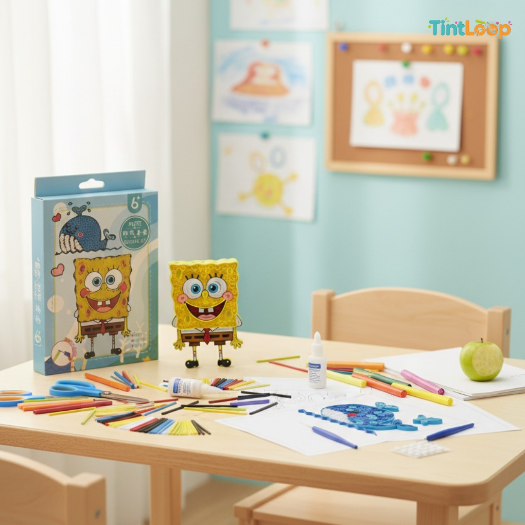 Paper Quilling Kit: All-in-One 3D Art & Craft Set for Kids & Beginners