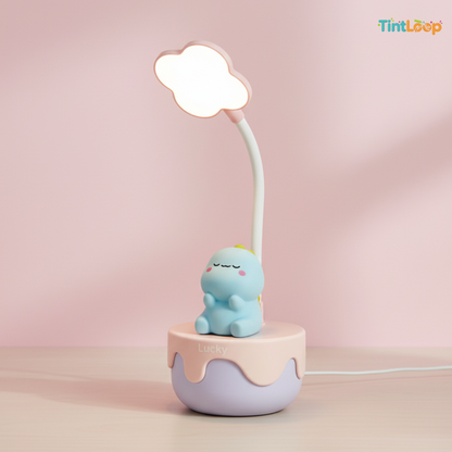 Cute Dino LED Desk Lamp with Mood Lighting
