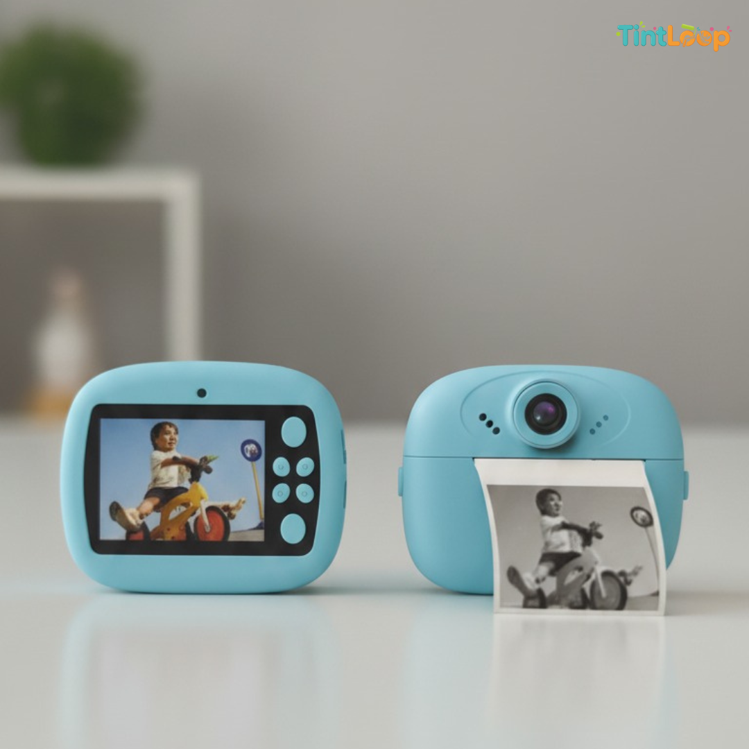 Snap, Print, Play! Instant Portable Digital Camera for Kids & Adults