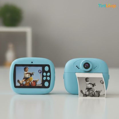 Snap, Print, Play! Instant Portable Digital Camera for Kids & Adults