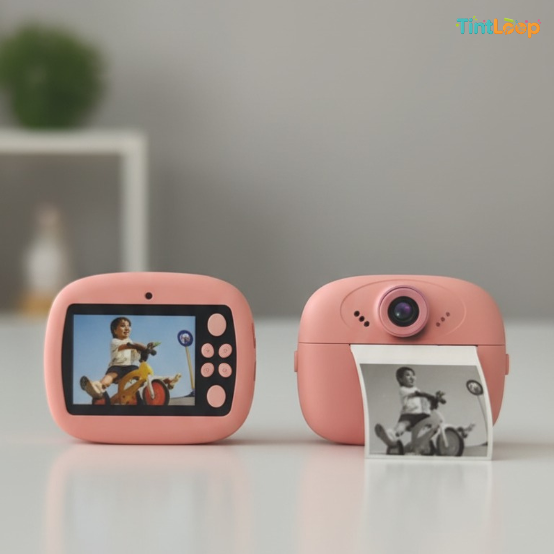 Snap, Print, Play! Instant Portable Digital Camera for Kids & Adults