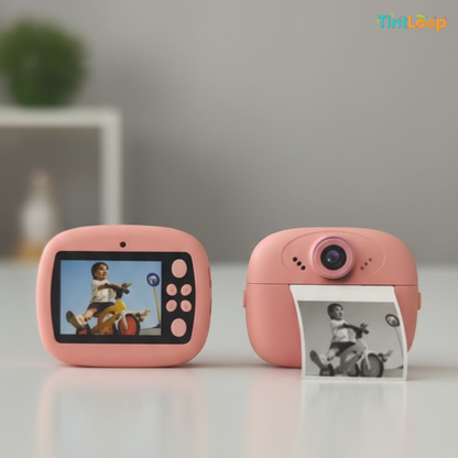 Snap, Print, Play! Instant Portable Digital Camera for Kids & Adults