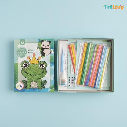 Paper Quilling Kit: All-in-One 3D Art & Craft Set for Kids & Beginners