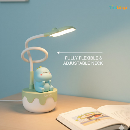 Cute Dino LED Desk Lamp with Mood Lighting