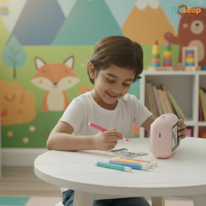 Snap, Print, Play! Instant Portable Digital Camera for Kids & Adults