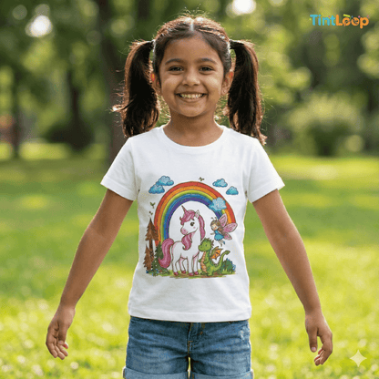 DIY Colouring T-Shirt Kit with 6 Washable Markers | Color, Wear, Wash & Repeat!