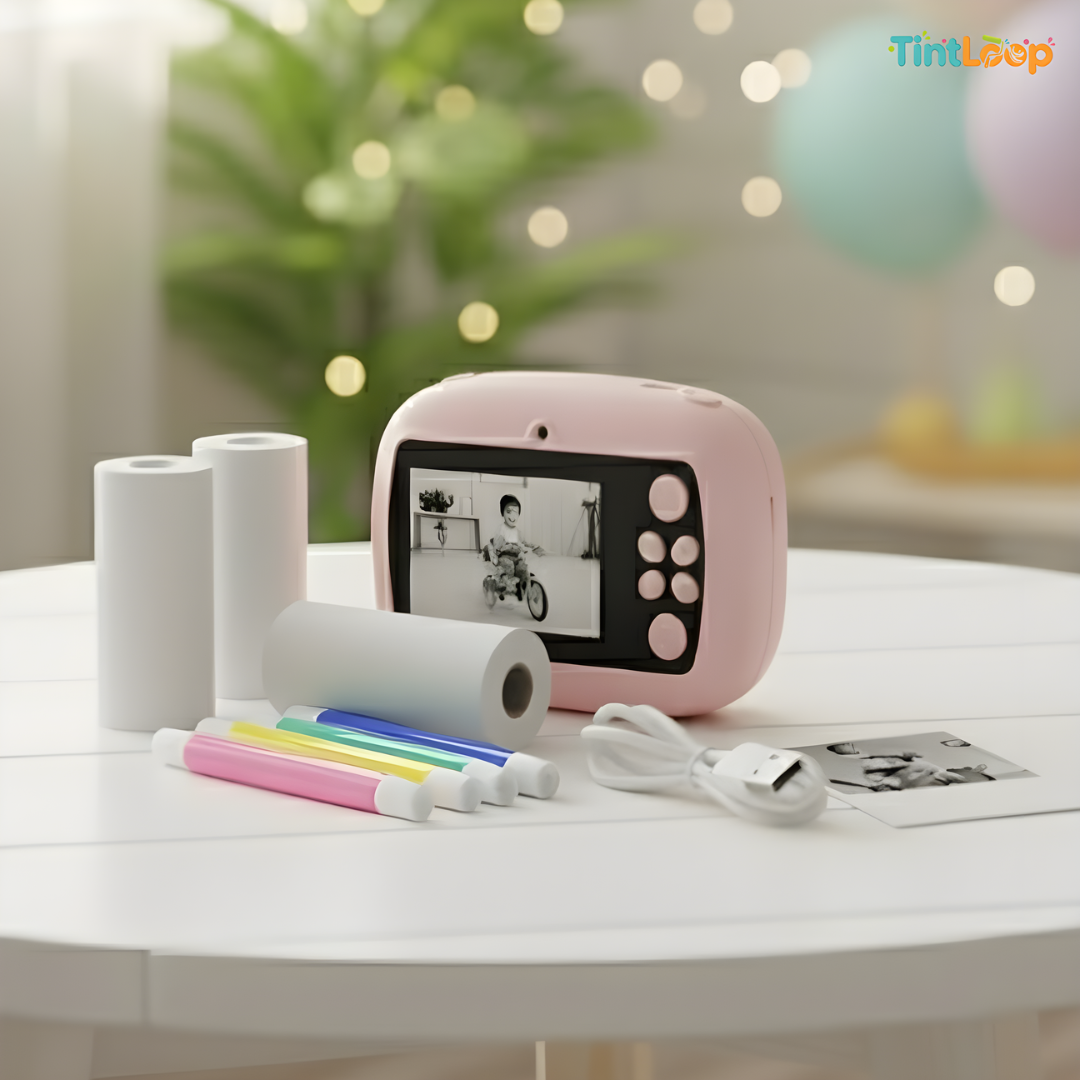 Snap, Print, Play! Instant Portable Digital Camera for Kids & Adults