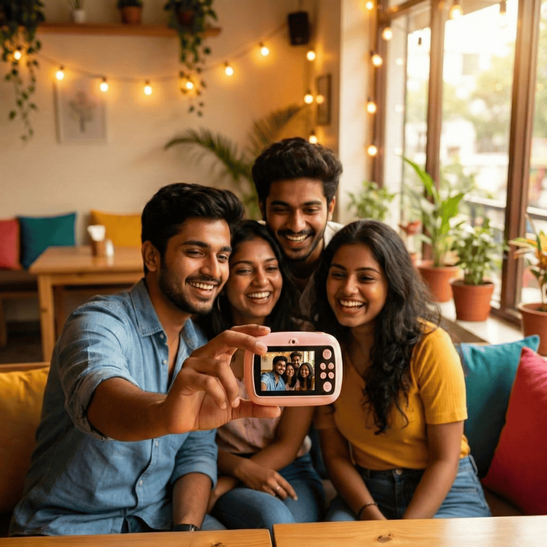 Snap, Print, Play! Instant Print Portable Digital Camera for Kids & Adults
