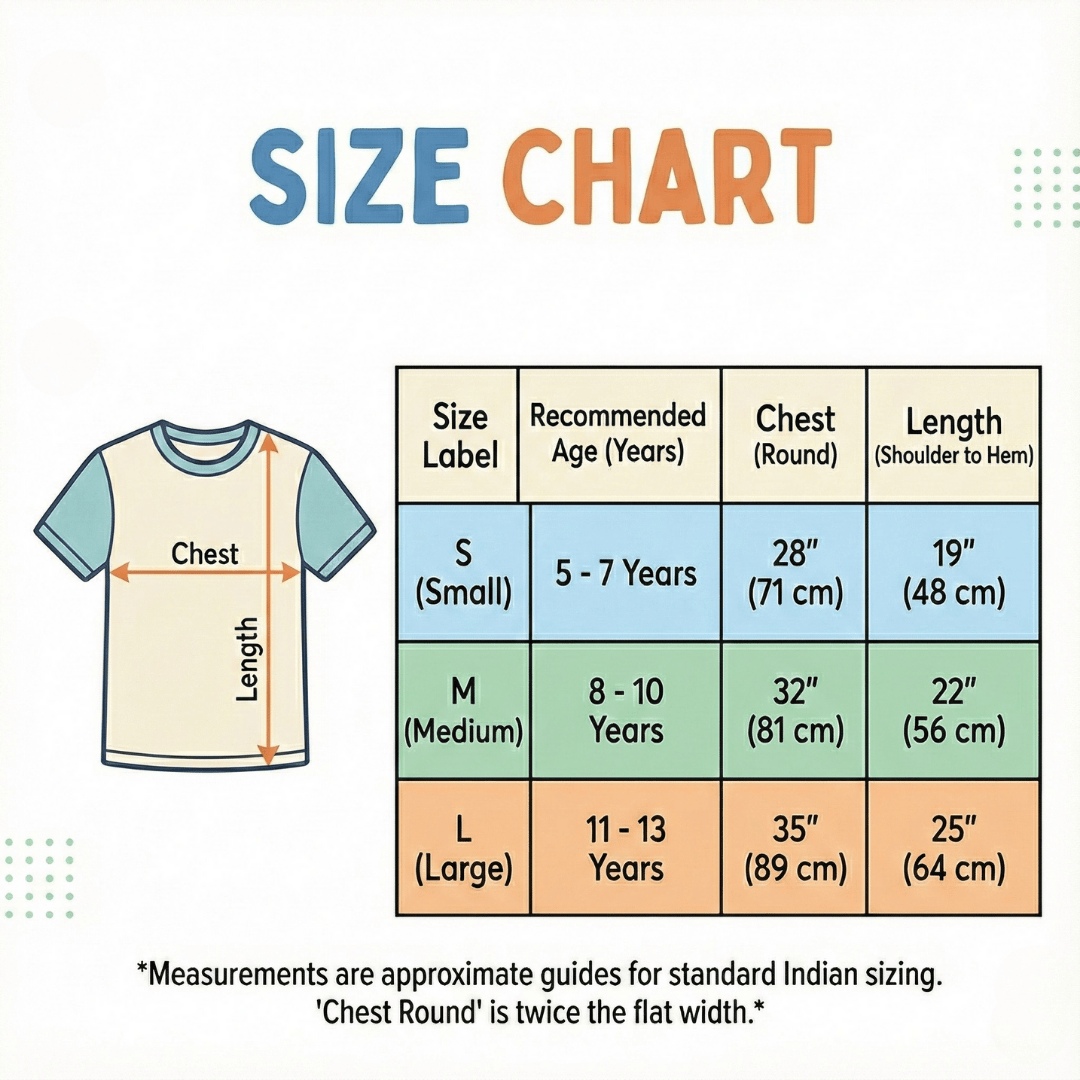 DIY Colouring T-Shirt Kit with 6 Washable Markers | Color, Wear, Wash & Repeat!