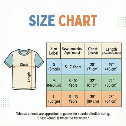 DIY Colouring T-Shirt Kit with 6 Washable Markers | Color, Wear, Wash & Repeat!